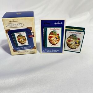 New Hallmark Keepsake Ornament A Sticky Situation Winnie the Pooh 7th Series